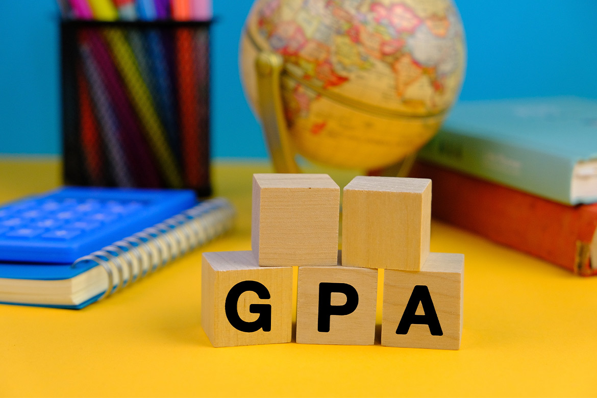 Visual representation of GPA, highlighting grade point average for students, relevant to Spanish educators in Texas.